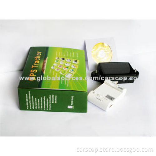 GPS adult tracker with solar power supplying